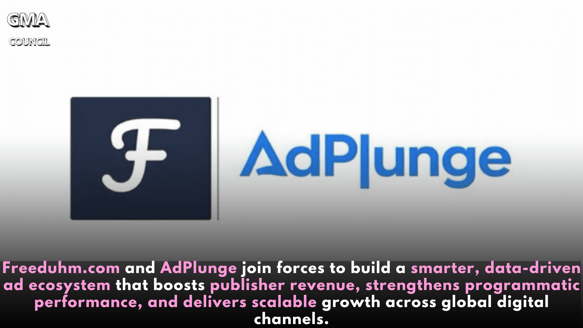 Freeduhm AdPlunge partnership