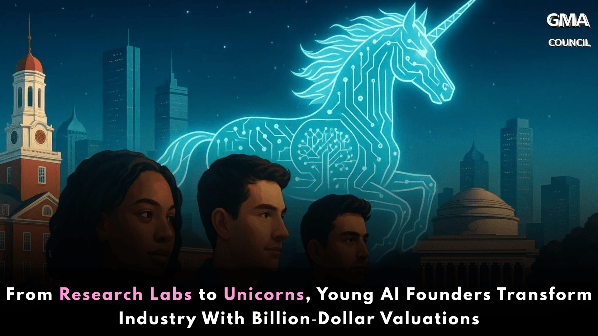 From Research Labs to Unicorns, Young AI Founders Transform Industry With Billion‑Dollar&nbsp;Valuations