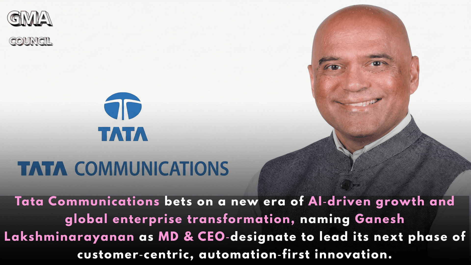 Ganesh Lakshminarayanan MD & CEO