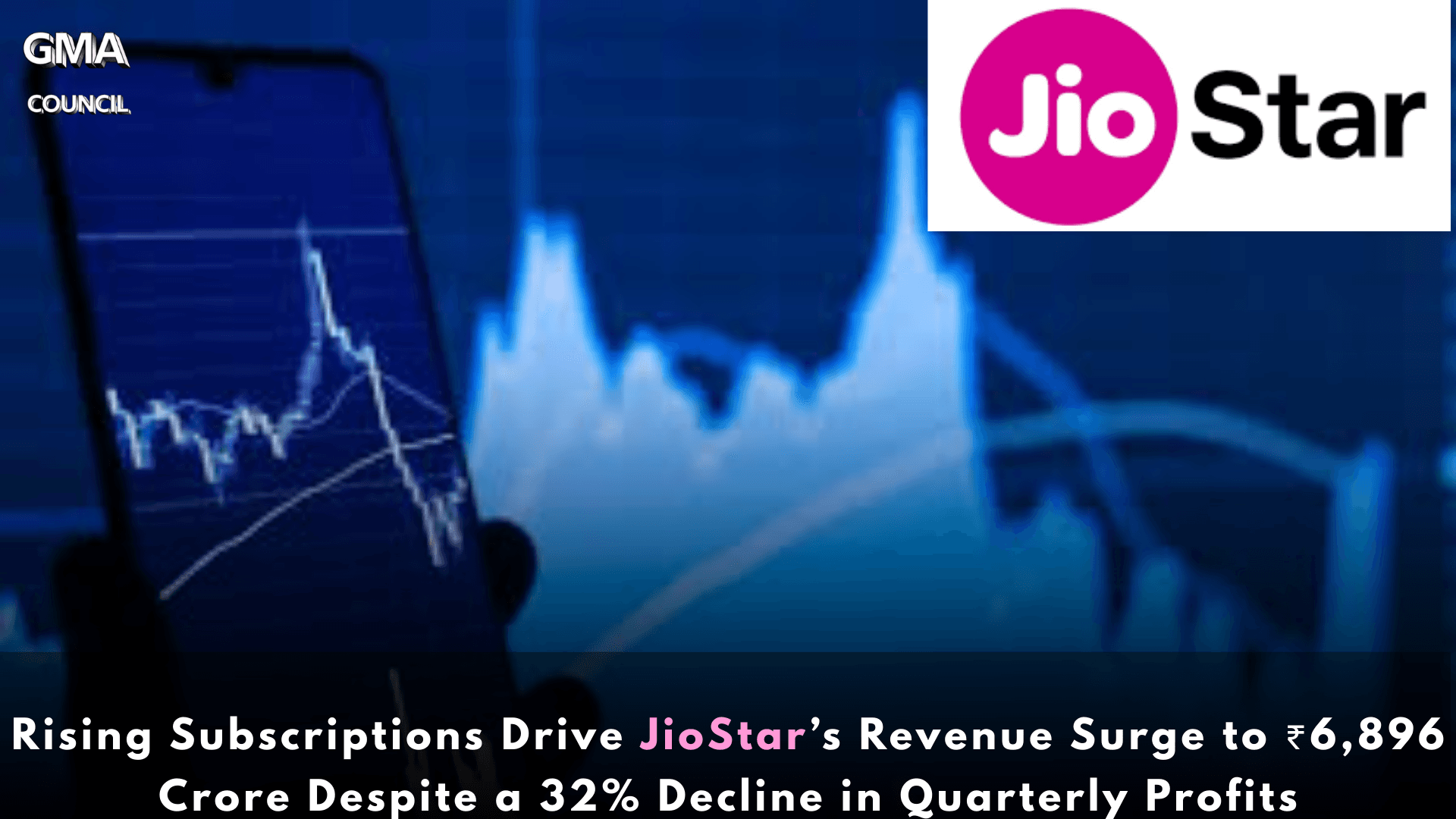 Rising Subscriptions Drive JioStar’s Revenue Surge to ₹6,896 Crore Despite a 32% Decline in Quarterly&nbsp;Profits
