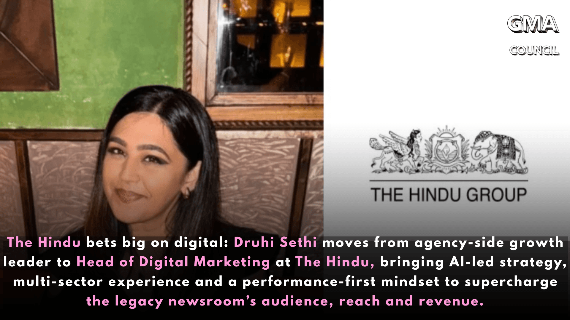 The Hindu head of digital marketing