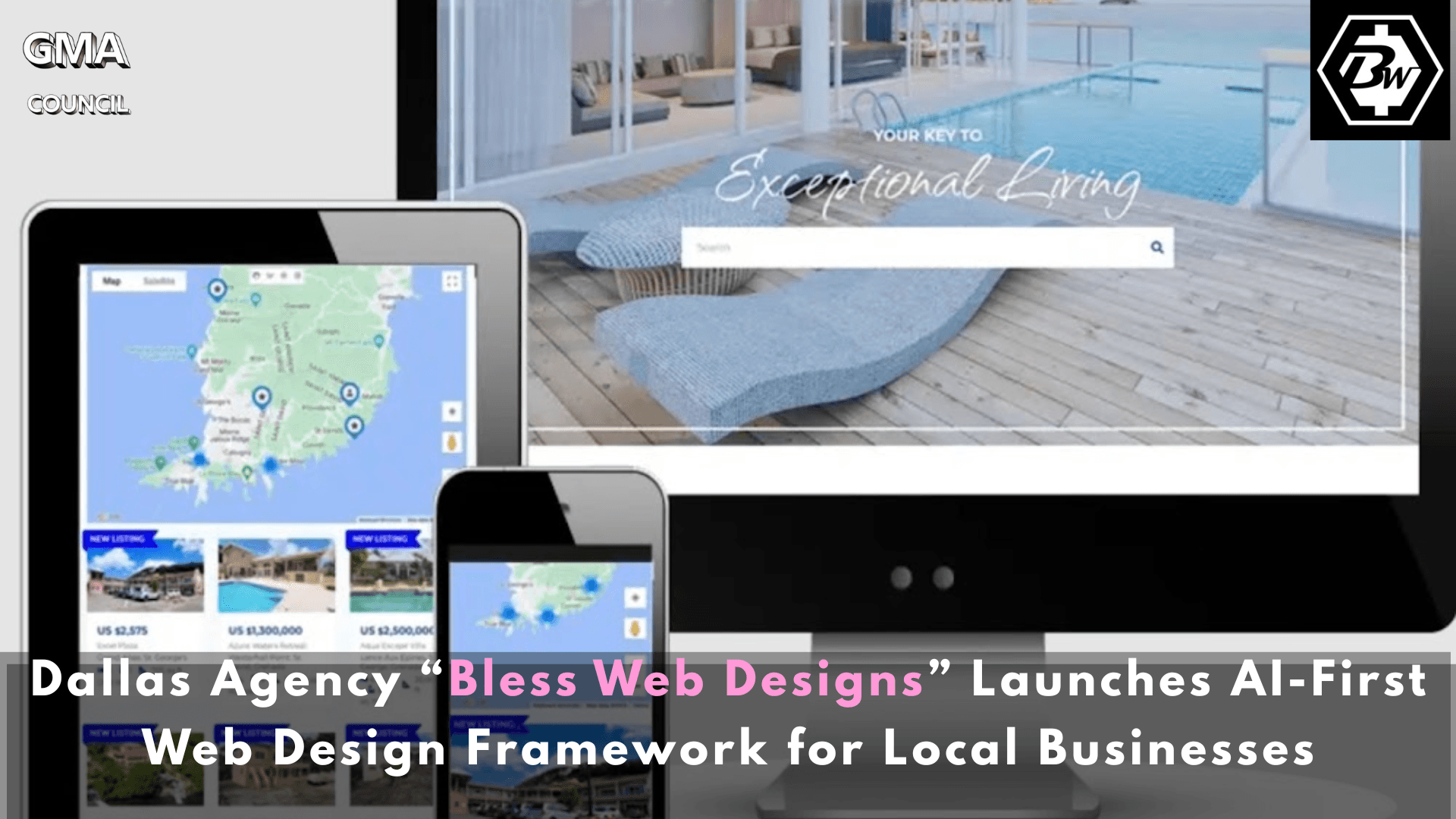 Dallas Agency “Bless Web Designs” Launches AI-First Web Design Framework for Local&nbsp;Businesses