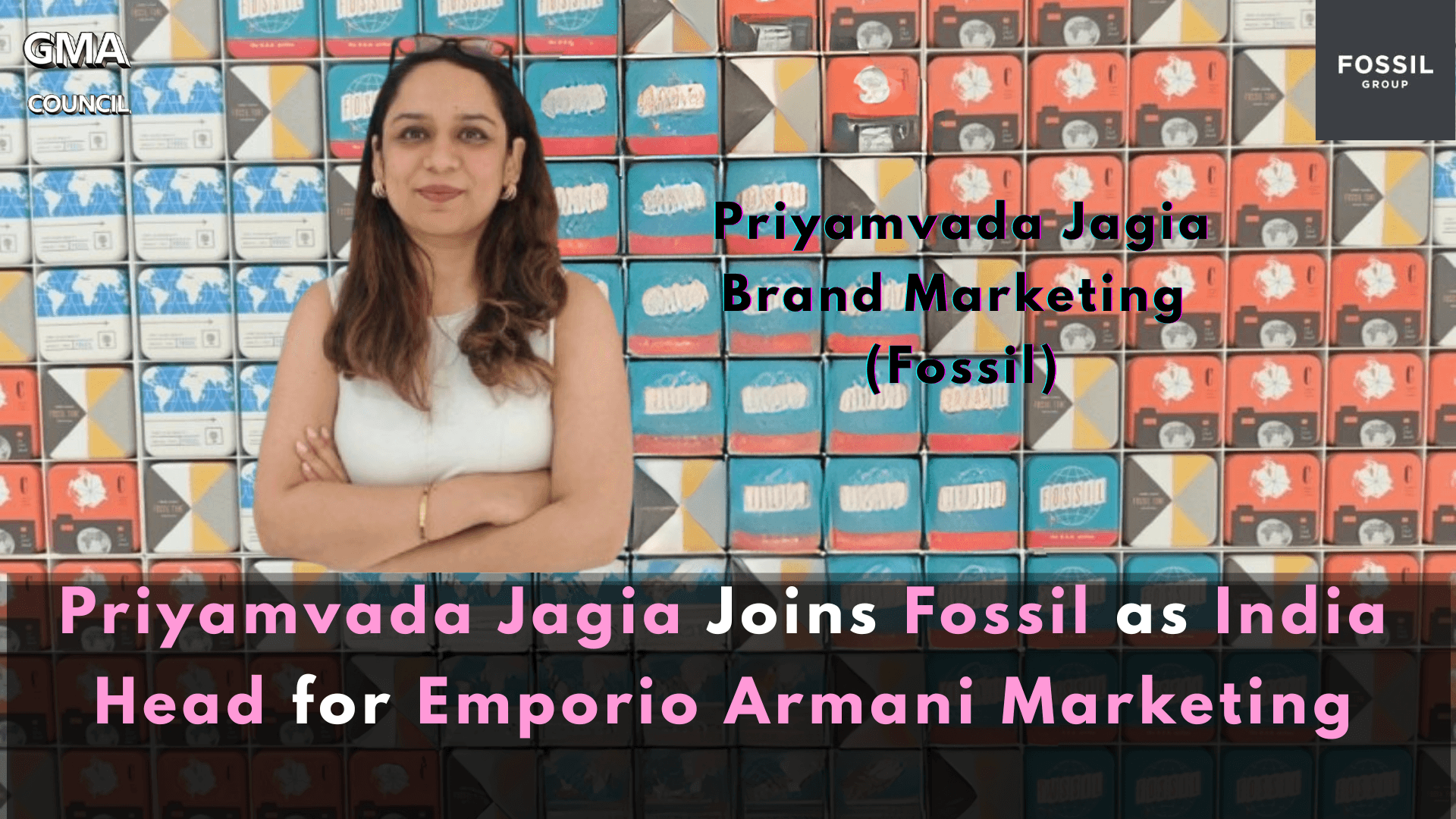 Priyamvada Jagia Joins Fossil as India Head for Emporio Armani&nbsp;Marketing