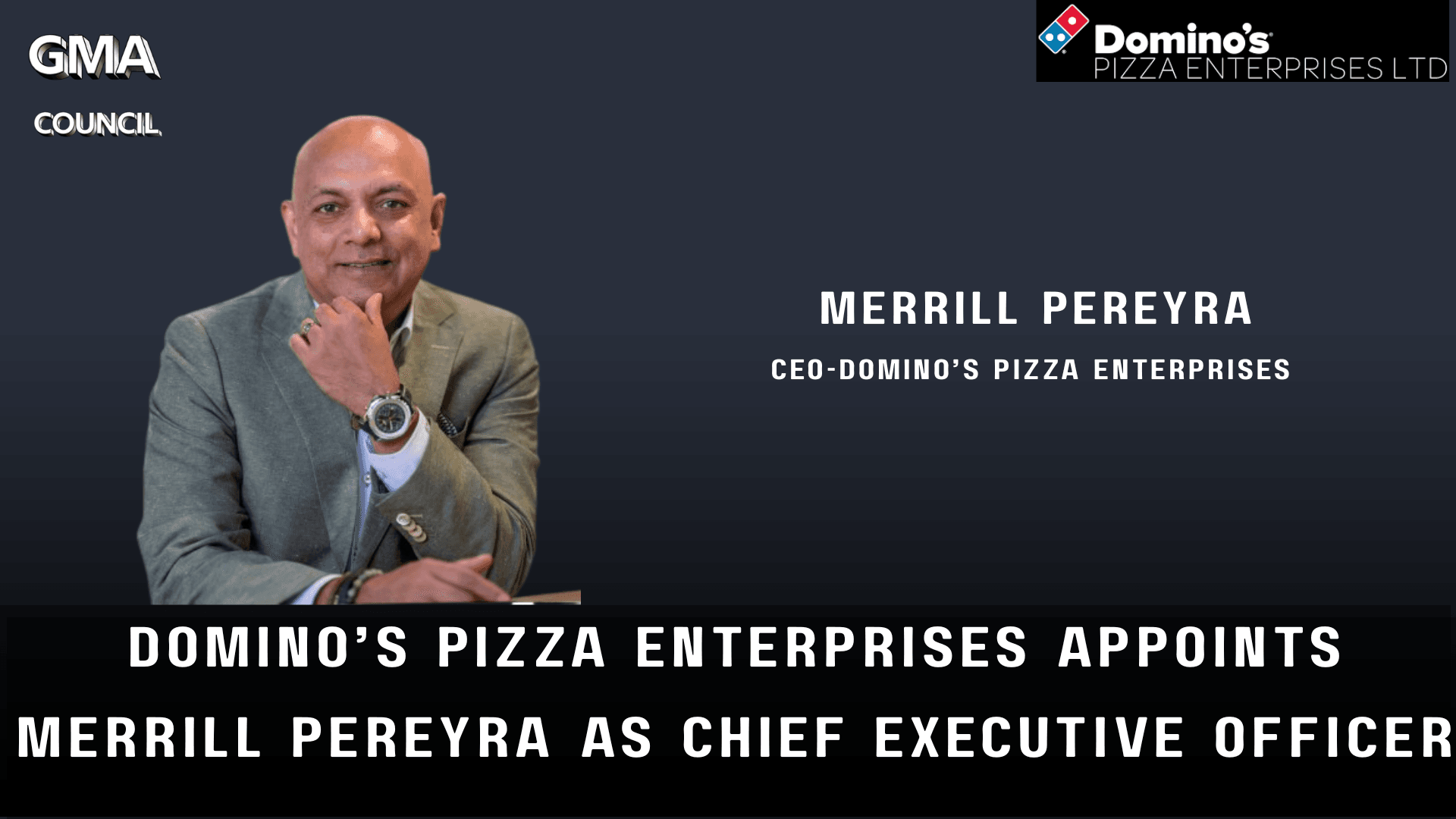 Domino’s Pizza Enterprises Appoints Merrill Pereyra as Chief Executive&nbsp;Officer