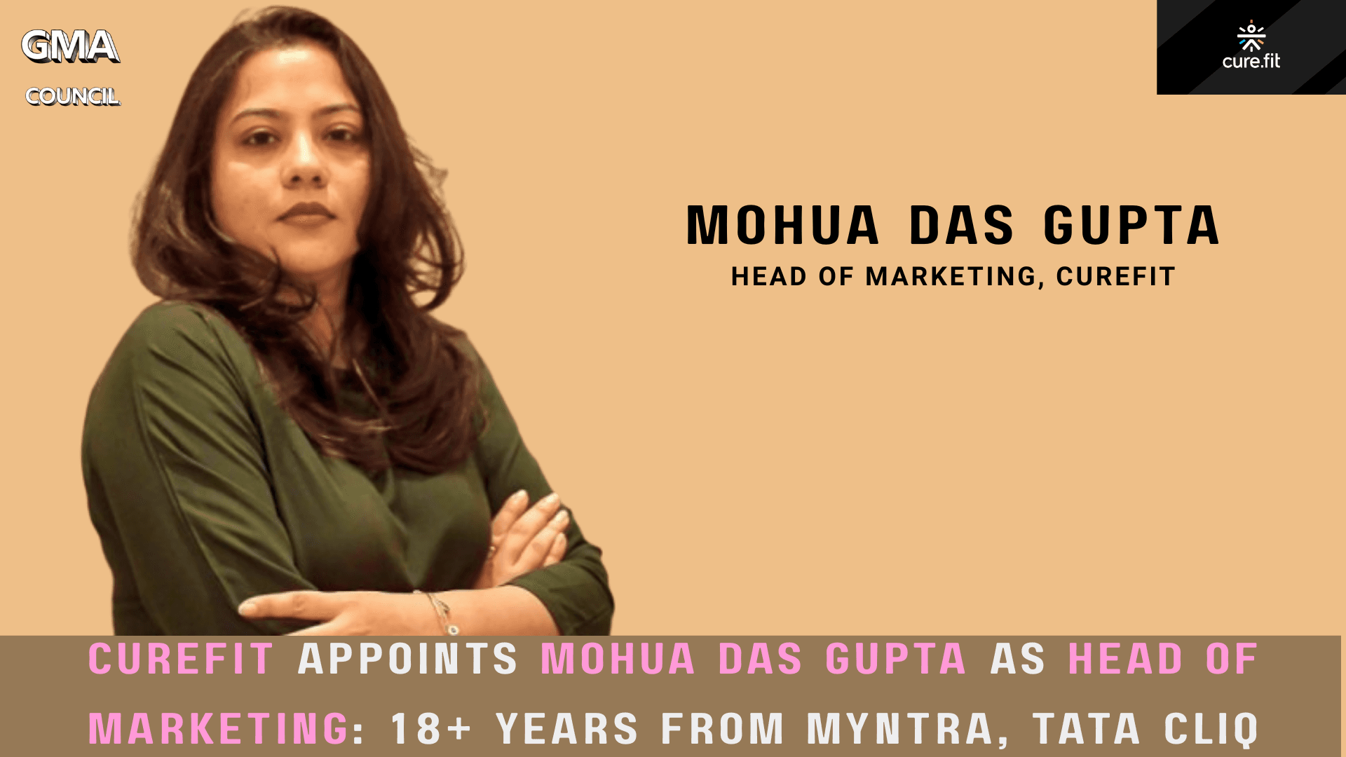 Curefit Appoints Mohua Das Gupta as Head of Marketing: 18+ Years from Myntra, Tata&nbsp;CLiQ