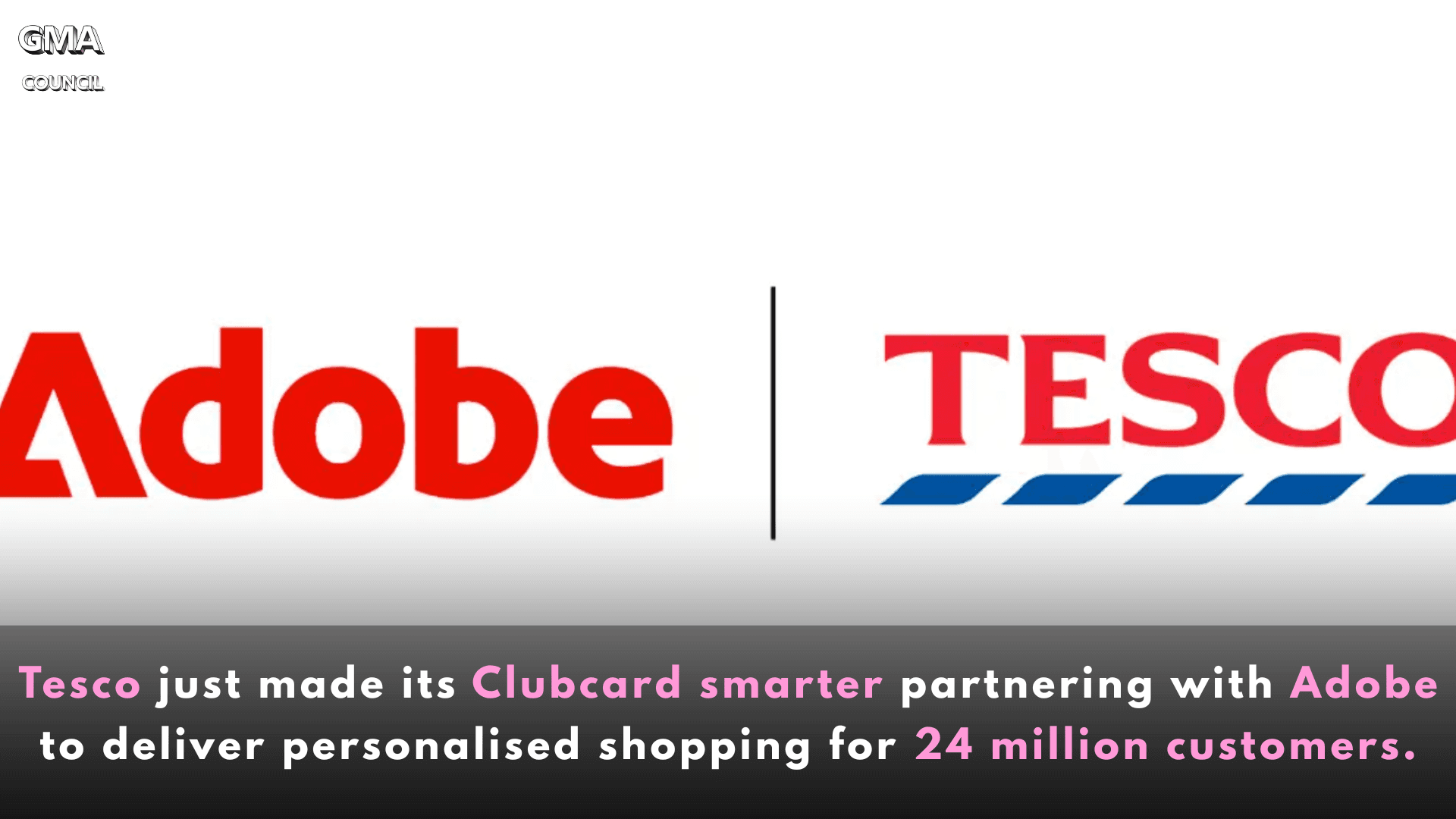 Tesco Adobe AI partnership 2026