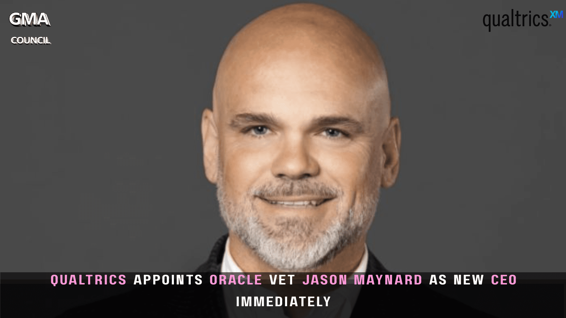 Qualtrics Appoints Oracle Vet Jason Maynard as New CEO Immediately