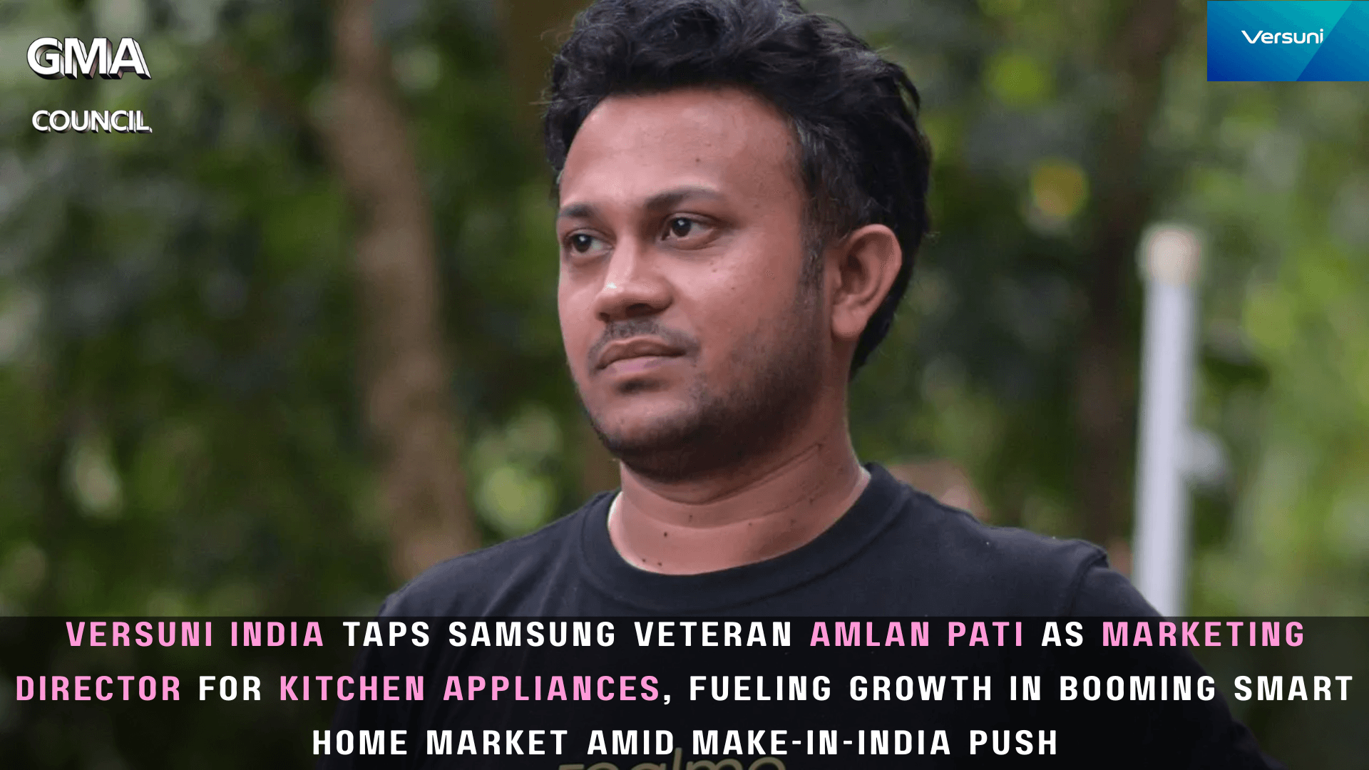Versuni India Taps Samsung Veteran Amlan Pati as Marketing Director for Kitchen Appliances, Fueling Growth in Booming Smart Home Market Amid Make-in-India Push
